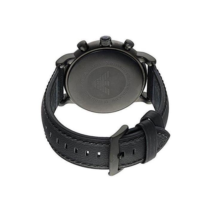 Emporio Armani Ar1970 Men S Luigi Black Chronograph Watch
