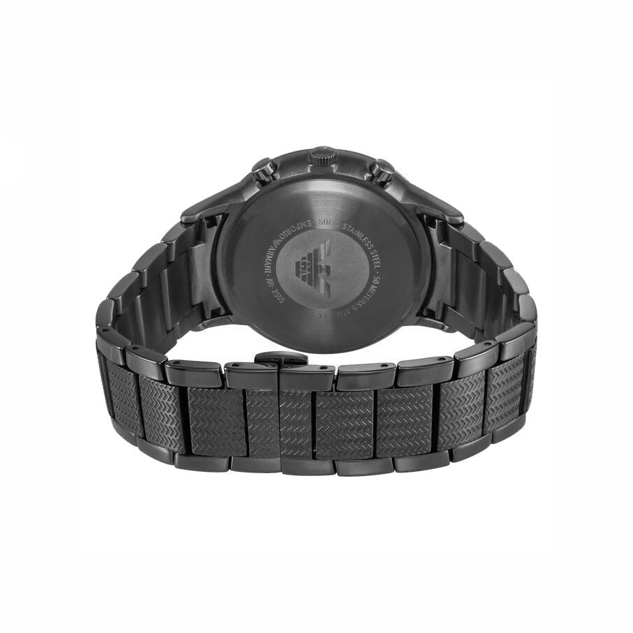 Emporio Armani Ar2505 Men S Gunmetal Chronograph Watch