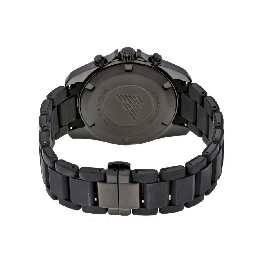 Emporio Armani Ar6121 Men S Black Chronograph Watch