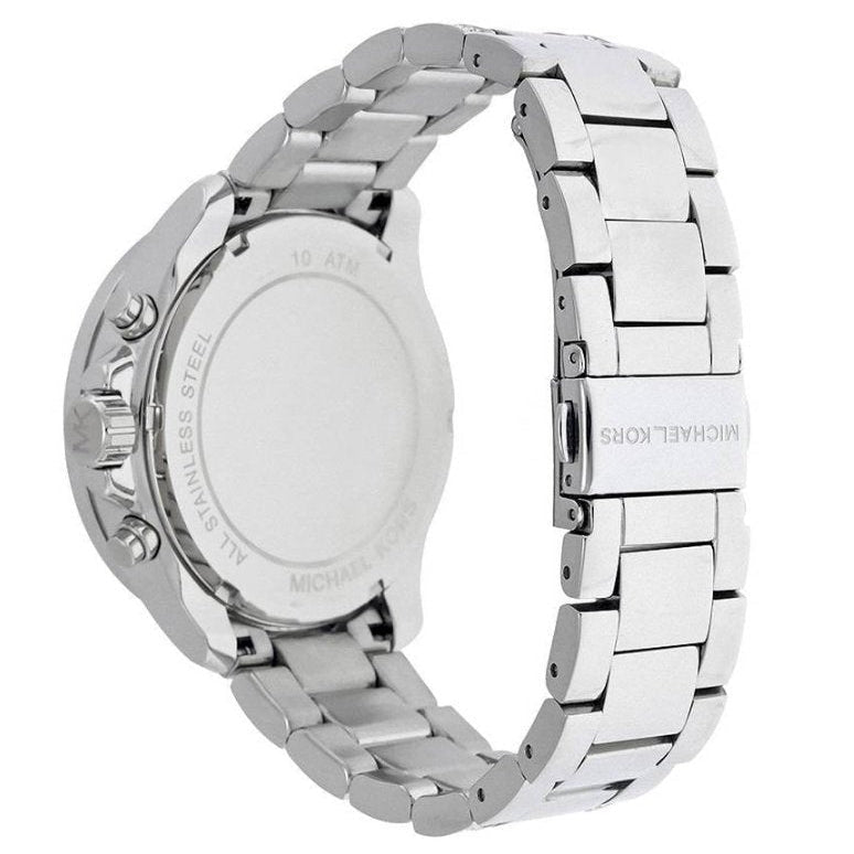Michael Kors Mk6317 Ladies Silver Wren Chronograph Watch
