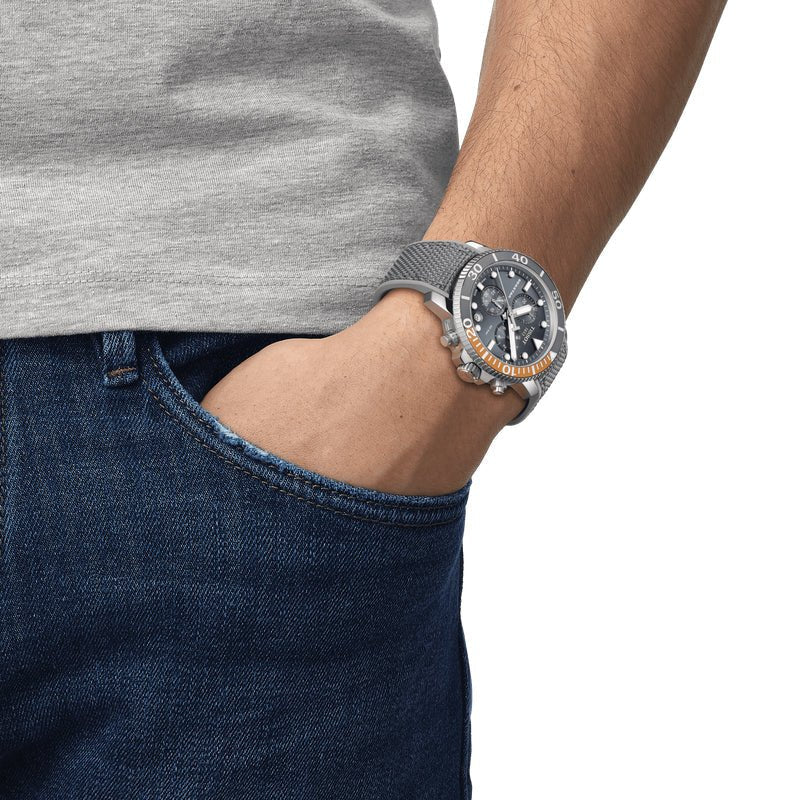 Tissot Seastar 1000 Chrono Mens Black Watch T120 417 17 081 01