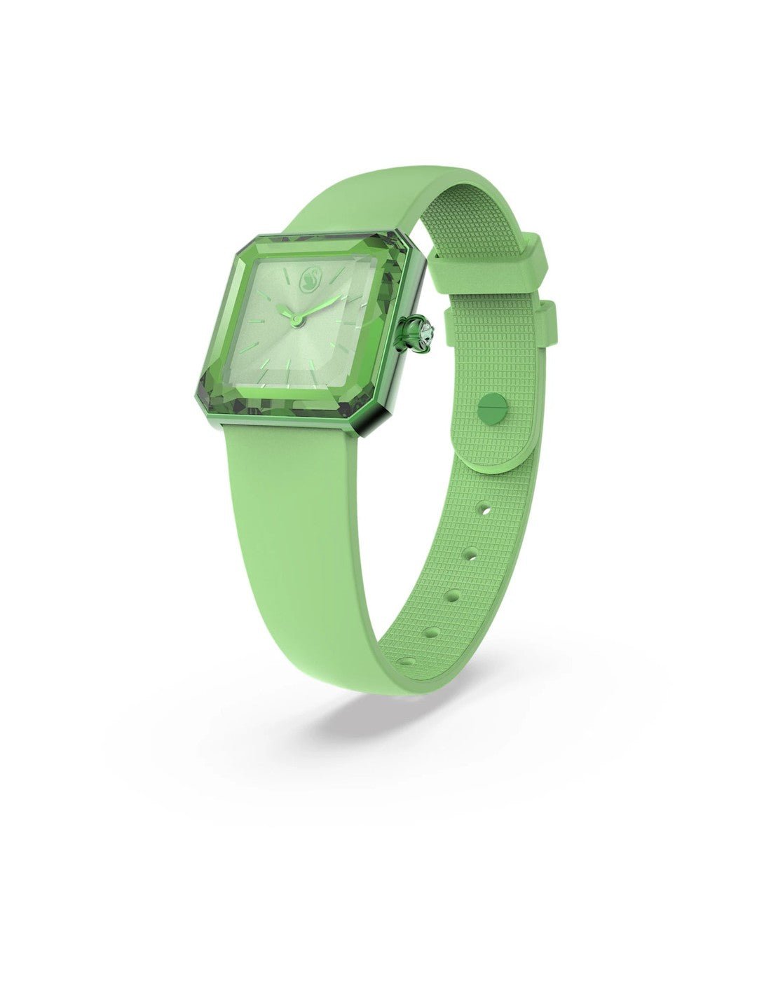 Swarovski Watch With Silicone Strap Green 5624379