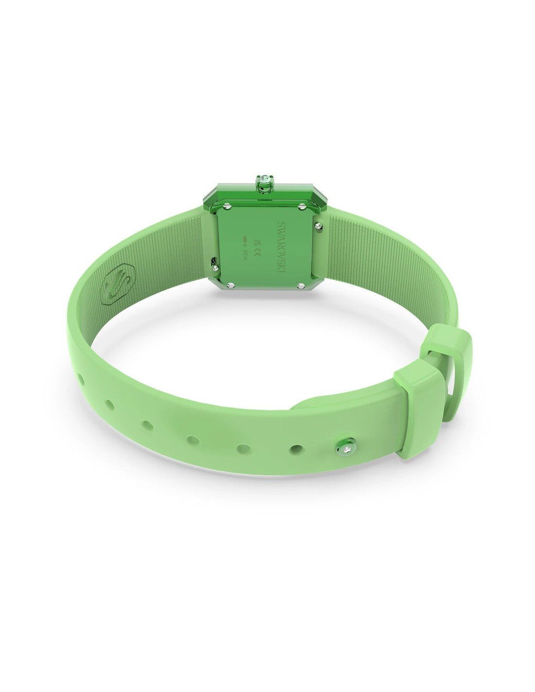 Swarovski Watch With Silicone Strap Green 5624379