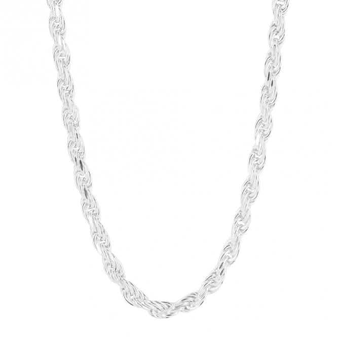 Diamond Cut Rope 51cm Chain Necklace N4534
