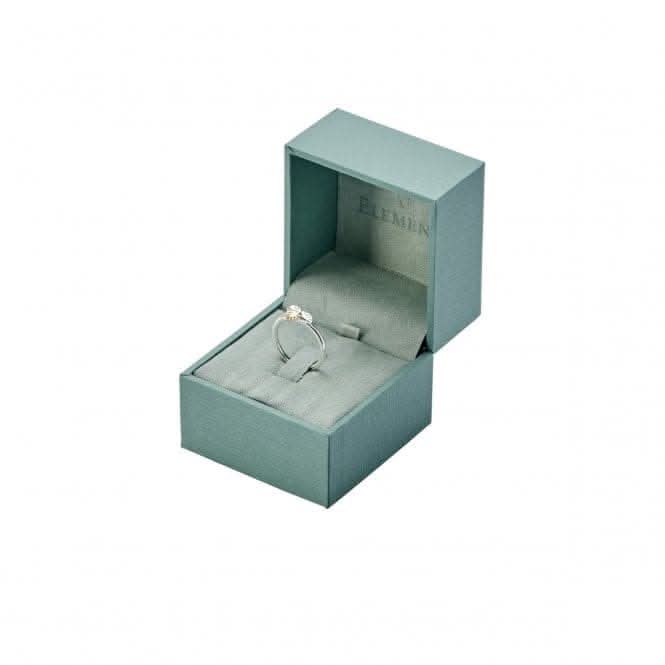 Elements Silver Marcasite Ring R3574