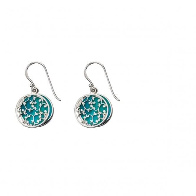 Elements Silver Turquoise 2 Piece Drop Earrings E5665T