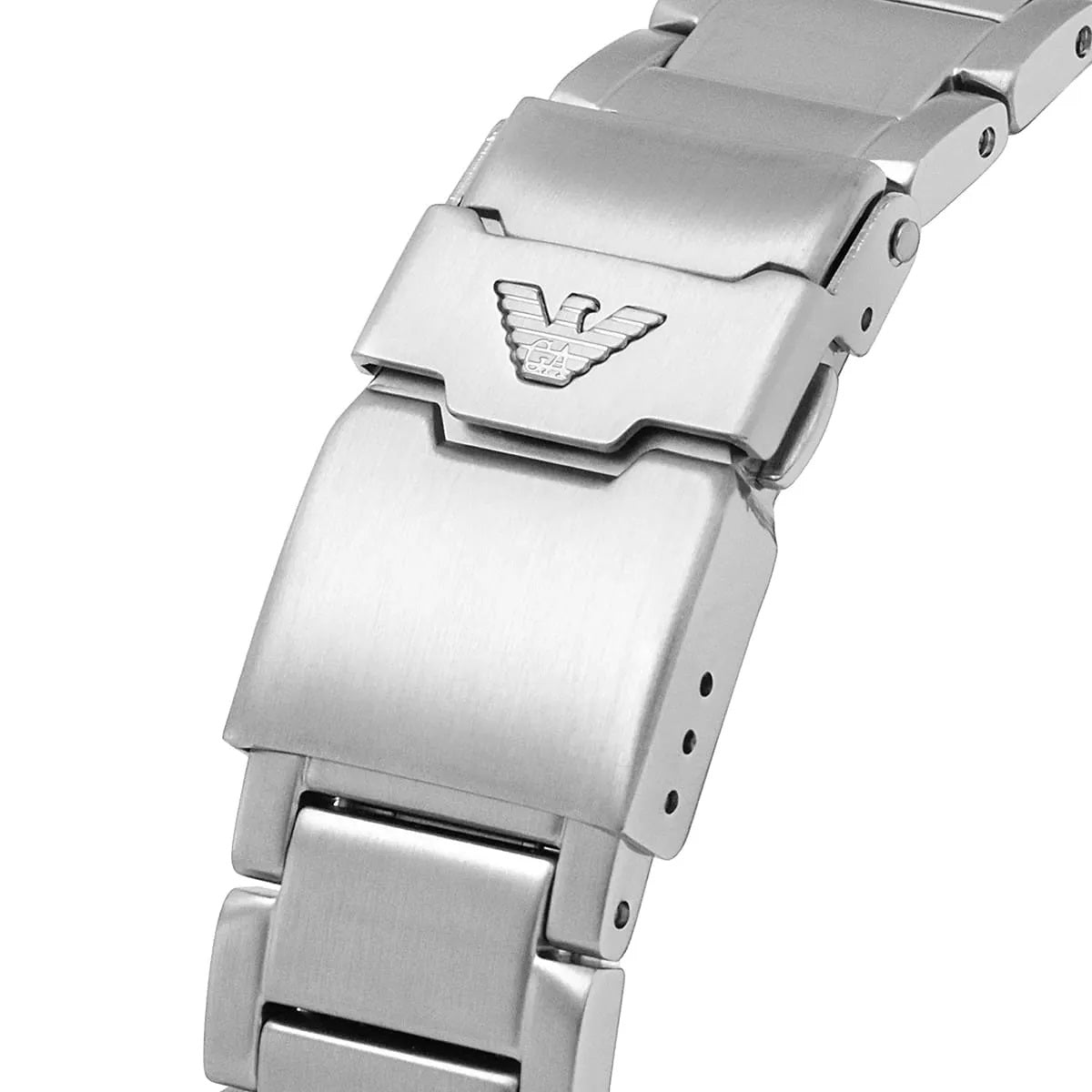 Emporio Armani Men's Watch Stainless Steel Silver Strap & Green Dial AR11338 Diver