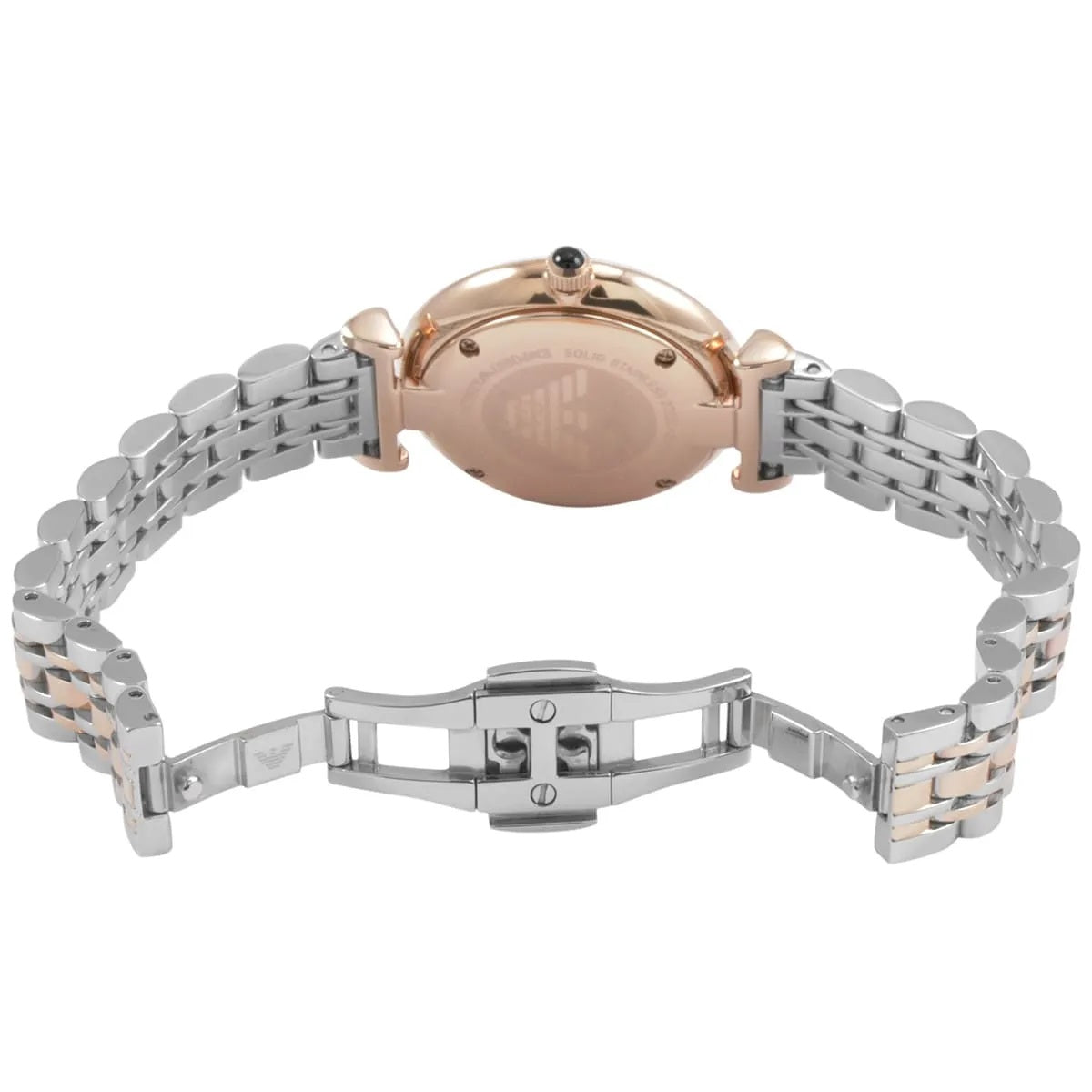 Emporio Armani AR1725 Women's Watch Two-Tone Grey Women's Watch