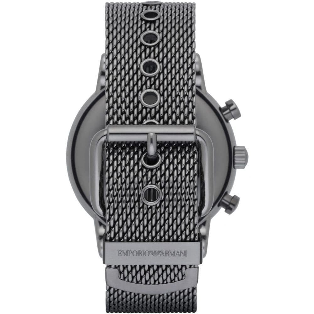 Emporio Armani AR1979 Luigi Men's Grey Mesh Watch