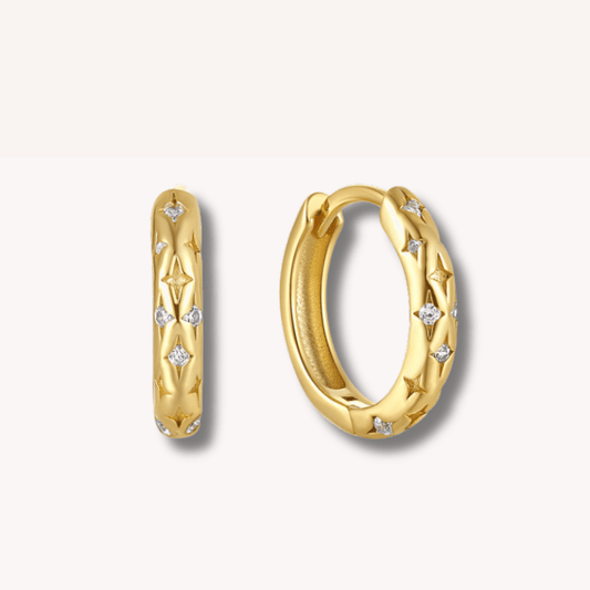 Fia Huggie Hoops