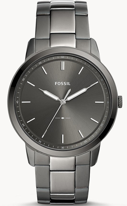 Fossil Watch The Minimalist Three Hand Smoke Mens Fs5459