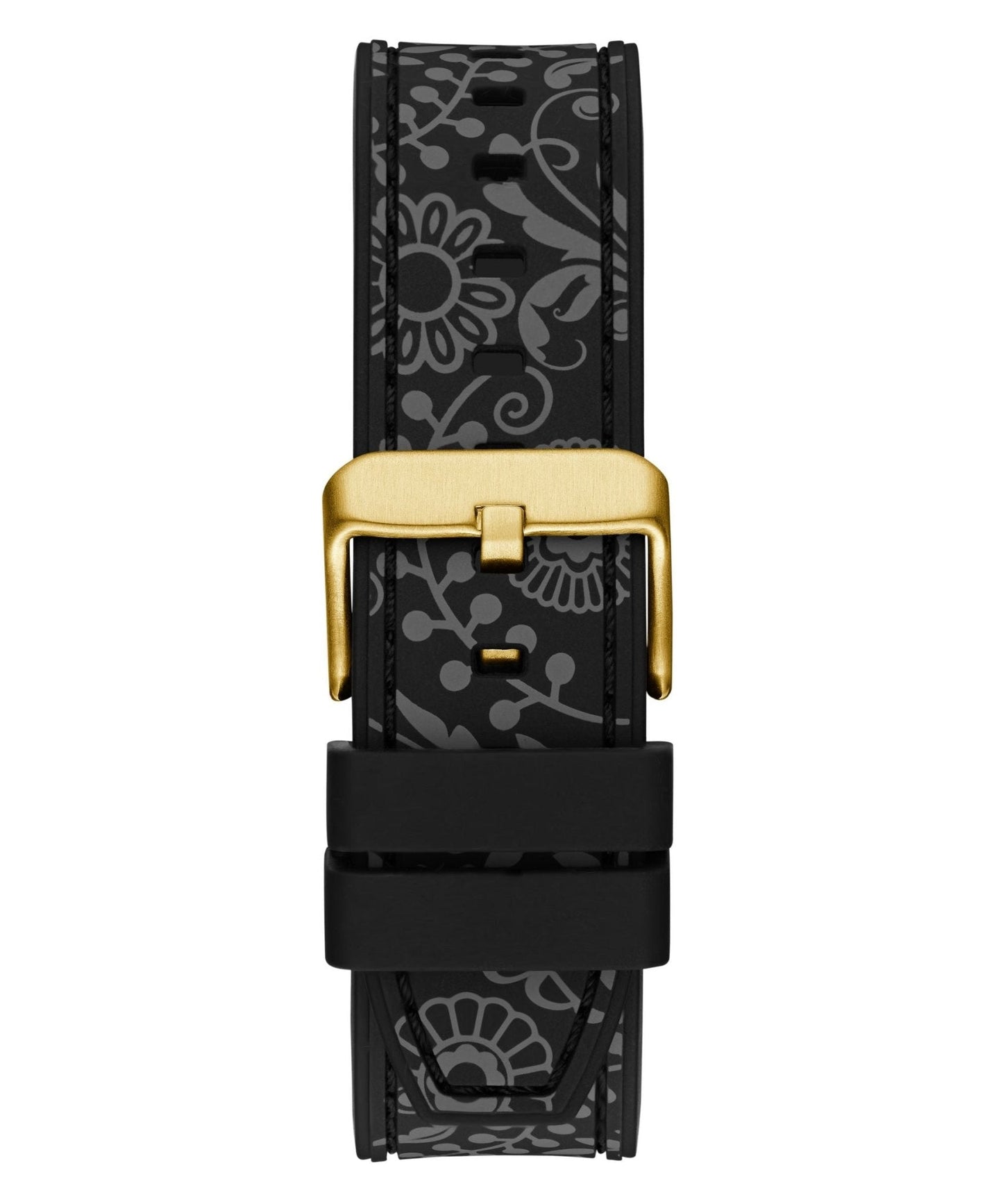 Gents Catrin Gold Tone Silicone Watch Gw0784g1