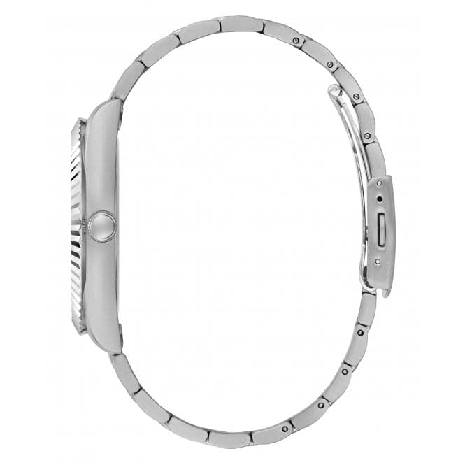 Guess Watches Gents Connoisseur Stainless Steel Silver Watch Gw0265g7
