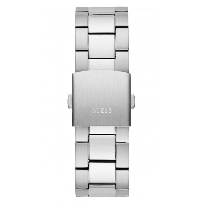 Guess Watches Gents Edge Stainless Steel Silver Watch Gw0539g1