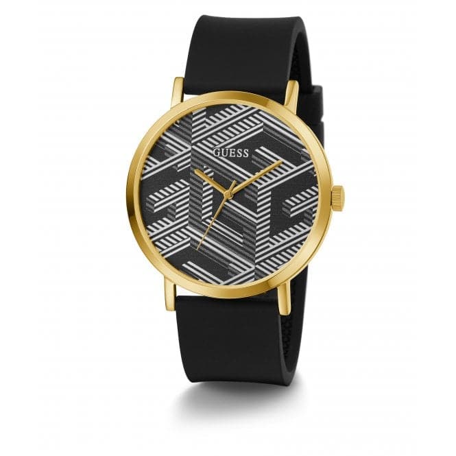 Guess Watches Gents G Bossed Gold Tone Watch Gw0625g2