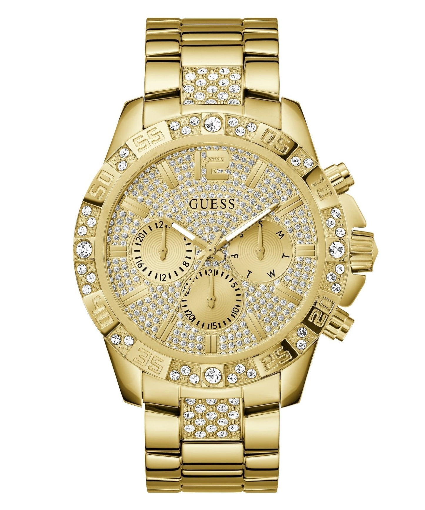Gents Majestic Gold Tone Stainless Steel Watch Gw0796g2