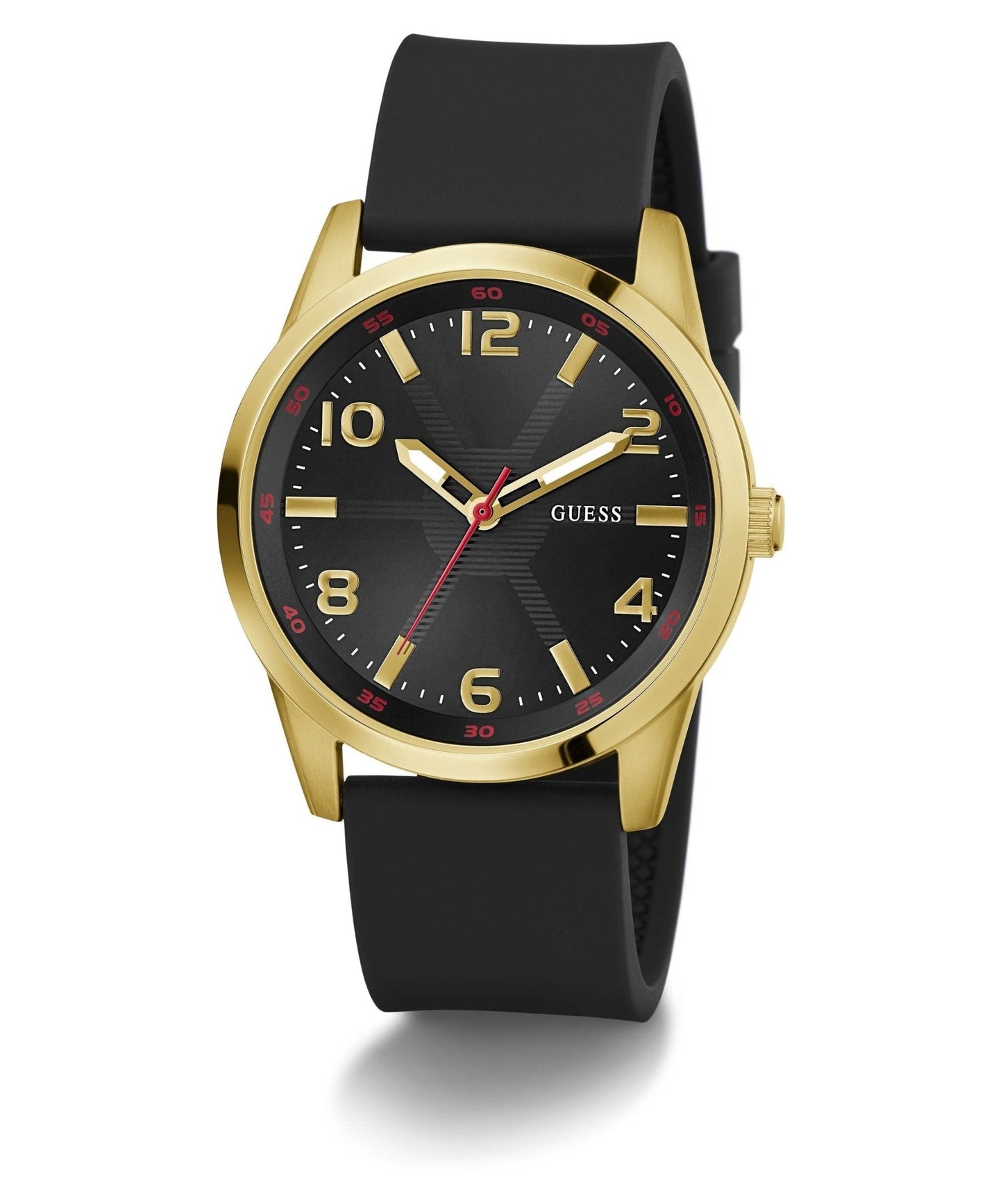 Gents Monte Gold Tone Silicone Watch Gw0805g2