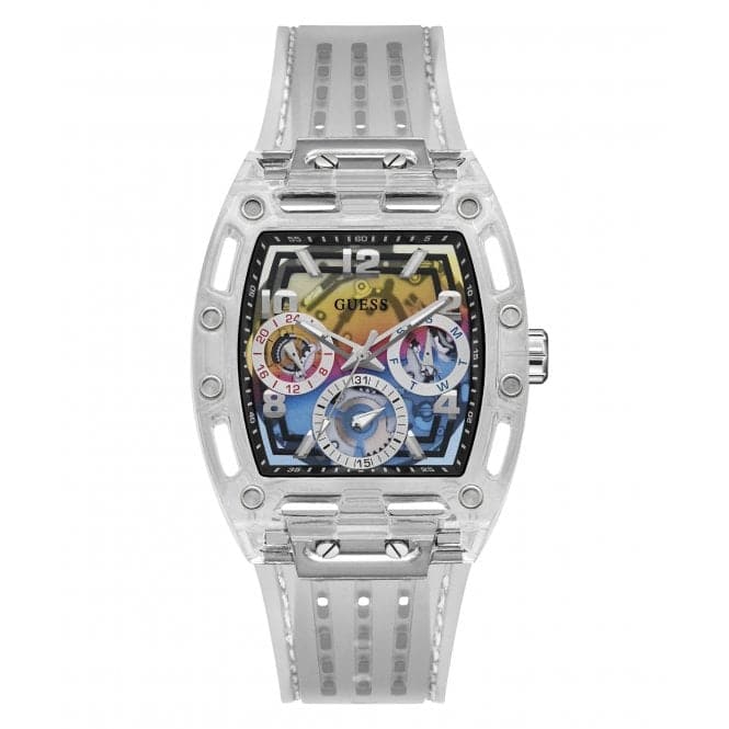 Guess Watches Gents Phoenix Clear Watch Gw0499g3