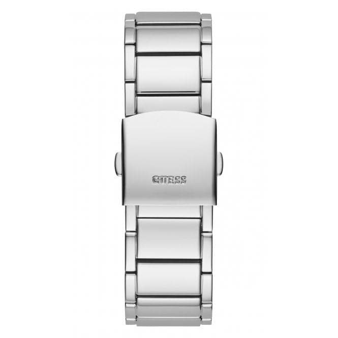 Guess Watches Gents Phoenix Stainless Steel Silver Watch Gw0094g1