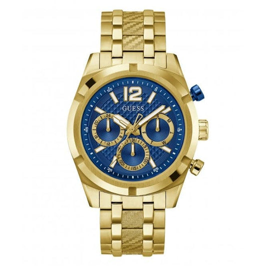 Guess Gents Resistance Gold Tone Watch Gw0714g2