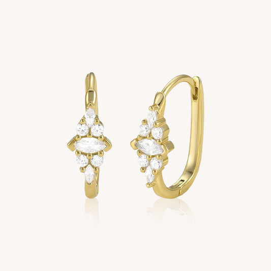 Grace Huggie Hoops