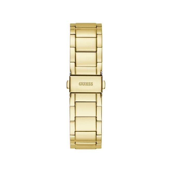 Guess Watches Reveal Ladies Trend Gold Stainless Steel Watch Gw0302l2