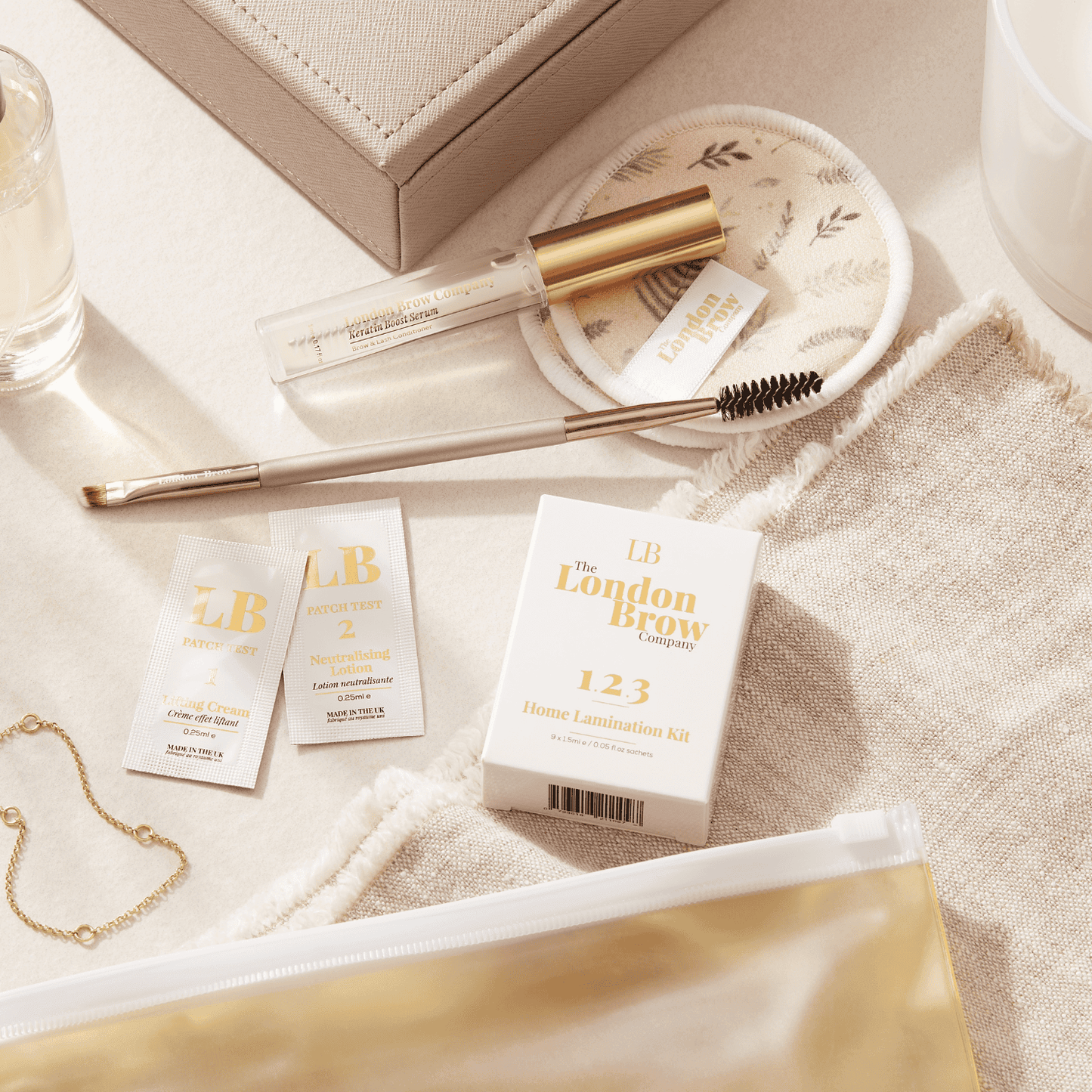 London Brow Official Home Brow Lamination Kit – Salon Results, Made Simple