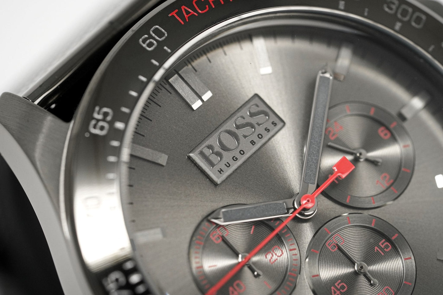 Hugo Boss Men S Watch Chronograph Ikon Grey Mesh Hb1513443