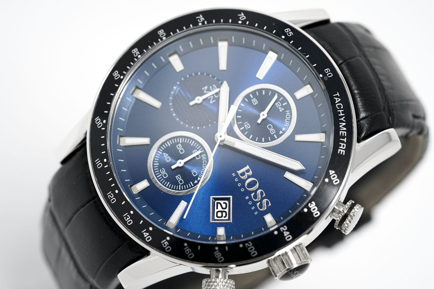 Hugo Boss Men S Watch Chronograph Rafale Blue Hb1513391