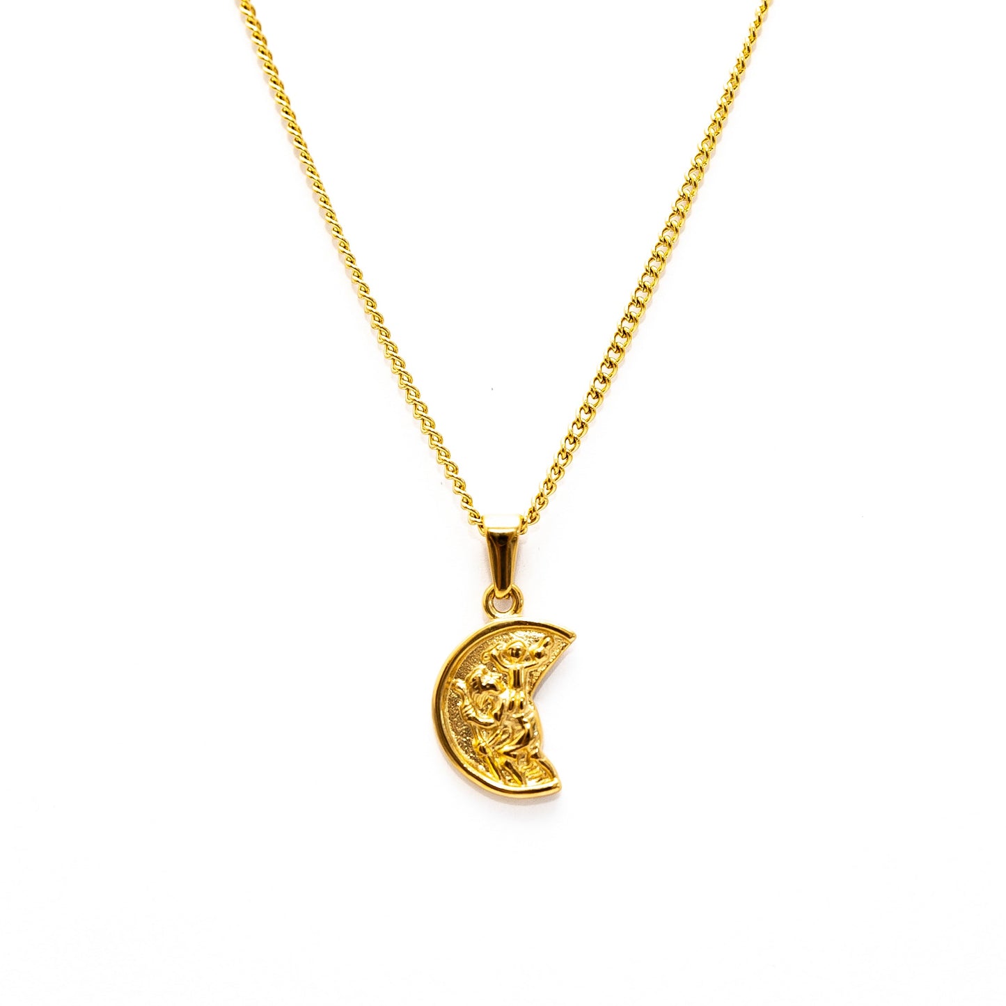 Half Saint Pendant (Gold)