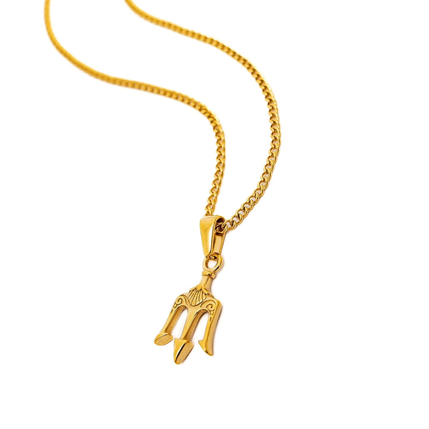 Trident Pendant (Gold)