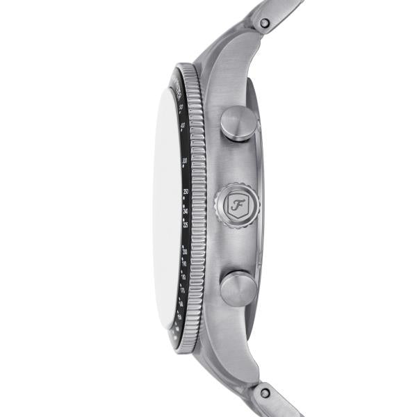 Fossil Sport Tourer Chronograph Stainless Steel Bracelet Black Dial Men S Watch Fs6045