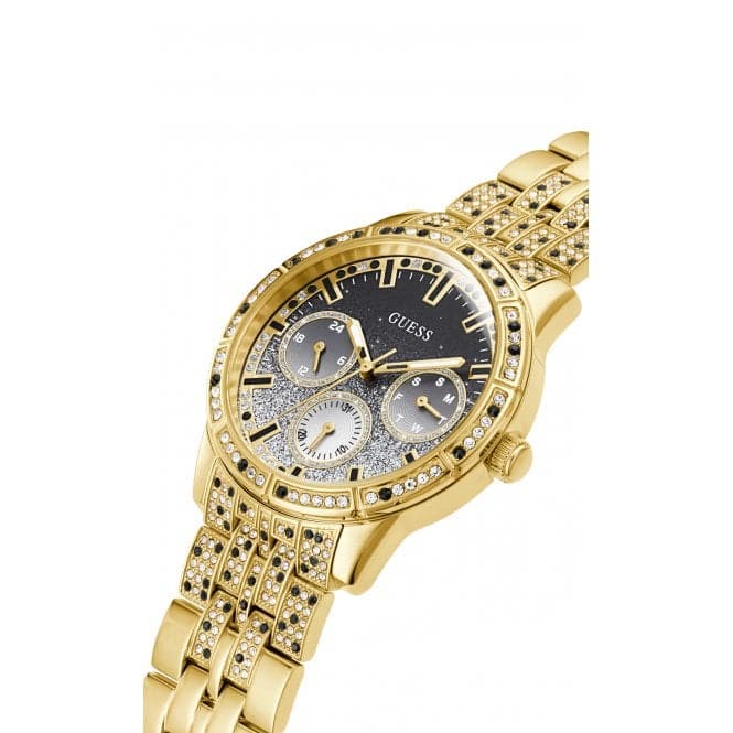 Guess Watches Ladies Cascade Stainless Steel Gold Tone Watch Gw0365l2