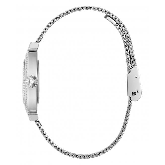 Guess Watches Ladies Dream Stainless Steel Silver Watch Gw0550l1