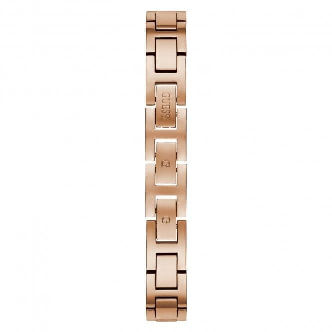 Guess Watches Ladies Dress Stainless Steel Rose Gold Watch Gw0022l3