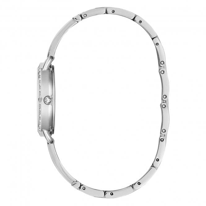 Guess Watches Ladies Dress Stainless Steel Silver Watch Gw0022l1