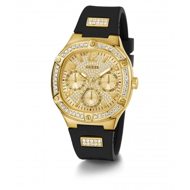 Guess Watches Ladies Duchess Gold Tone Watch Gw0619l2