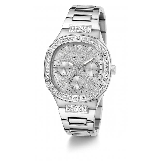 Guess Watches Ladies Duchess Stainless Steel Silver Watch Gw0558l1