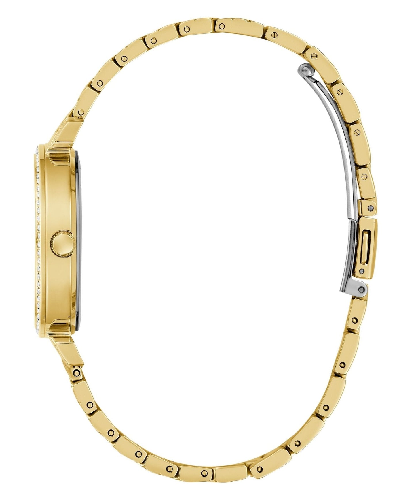 Ladies Enchantment Gold Tone Recycled Steel Watch Gw0763l2
