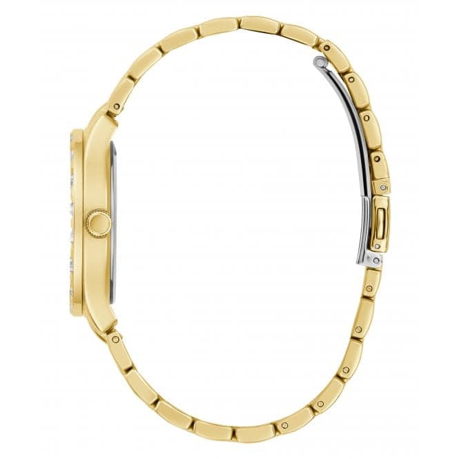 Ladies Firework Gold Tone Watch Gw0602l2