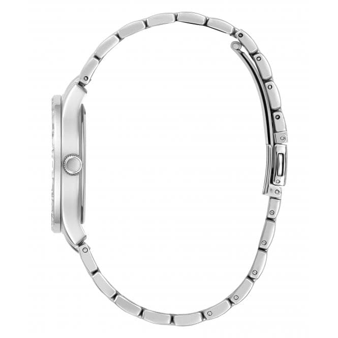 Ladies Firework Silver Tone Watch Gw0602l1