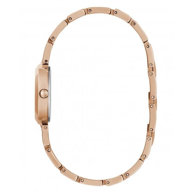 Guess Watches Ladies Lady G Stainless Steel Rose Gold Watch Gw0549l3