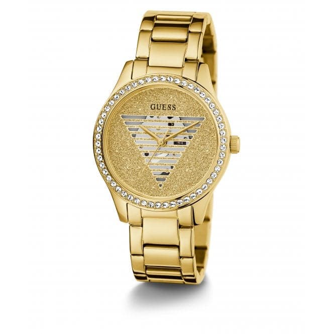 Ladies Lady Idol Gold Tone Watch Gw0605l2