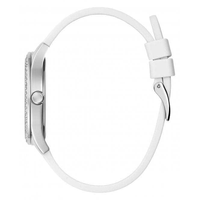 Guess Watches Ladies Lady Idol Stainless Steel Silver Watch Gw0530l5