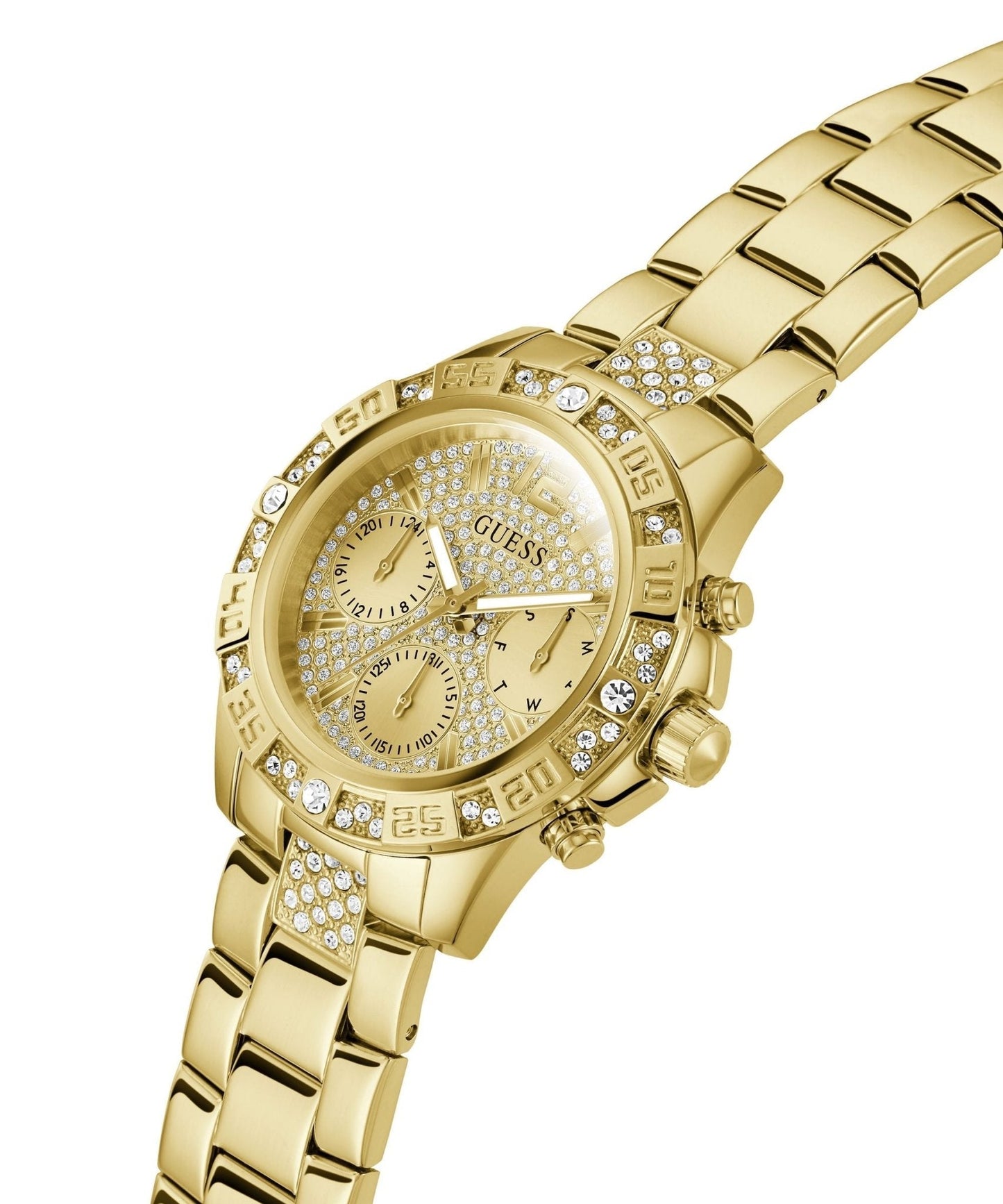 Ladies Majesty Gold Tone Stainless Steel Watch Gw0771l2