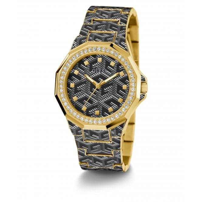 Ladies Misfit Gold Tone Watch Gw0597l1