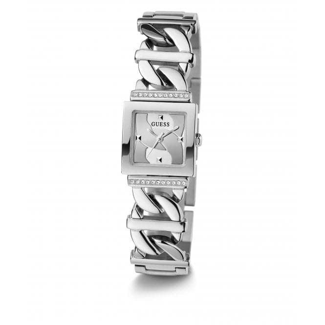 Guess Ladies Runaway Silver Watch Gw0603l1