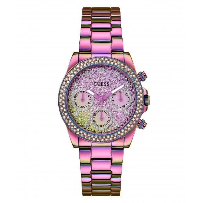 Guess Watches Ladies Sol Iridescent Watch Gw0483l5