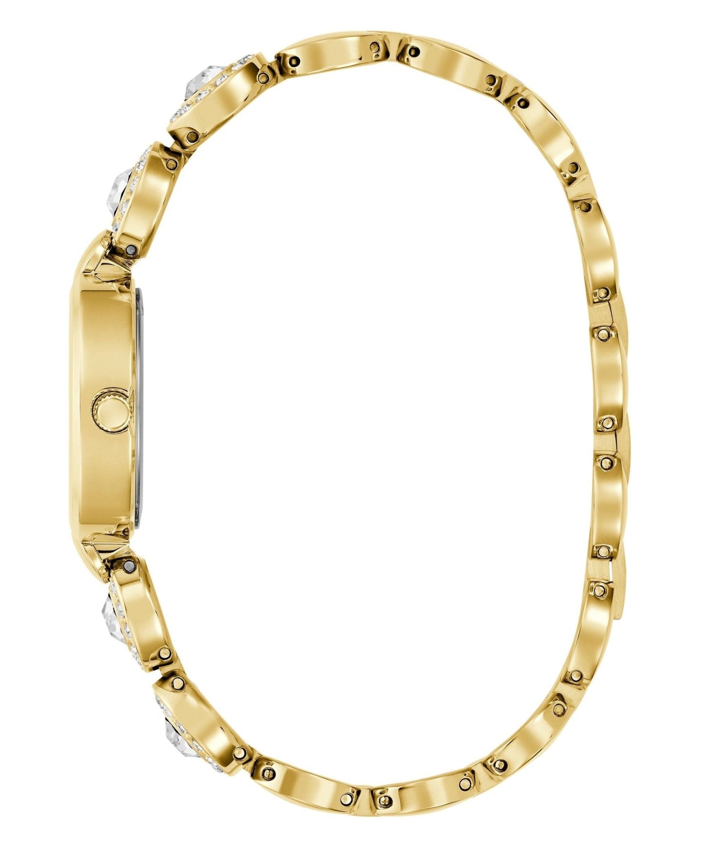 Ladies Stardom Gold Tone Recycled Steel Watch Gw0757l2