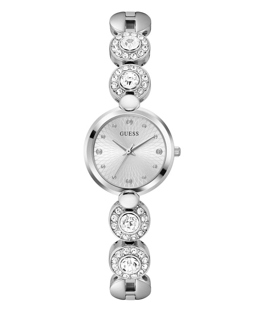 Ladies Stardom Silver Tone Recycled Steel Watch Gw0757l1